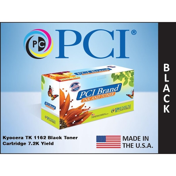 Pci Pci Kyocera Tk-1162 Black Toner Ctg 7.2K TK-1162-PCI - main